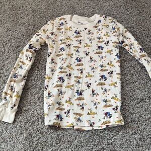 Janie and Jack Cream Long Sleeve Kids Shirt